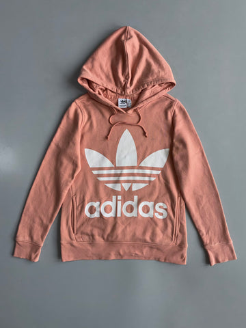 Adidas | Peach Trefoil Hoodie | (S)