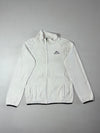 Vintage Kappa White Fleece Zip-Up Jacket Women’s (M)