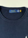 Vintage Polo Ralph Lauren Navy Blue Knit Tee (XL)