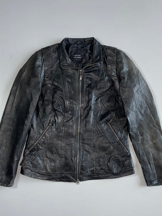 Super Premium Original Pure Women’s Leather Jacket (M)