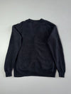 Vintage Lacoste Black Wool V-Neck Cardigan – Classic Croc Logo (XL)