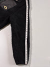 Jeep Black Sherpa Fleece Full-Zip Jacket with Contrast Chest Pocket (L)
