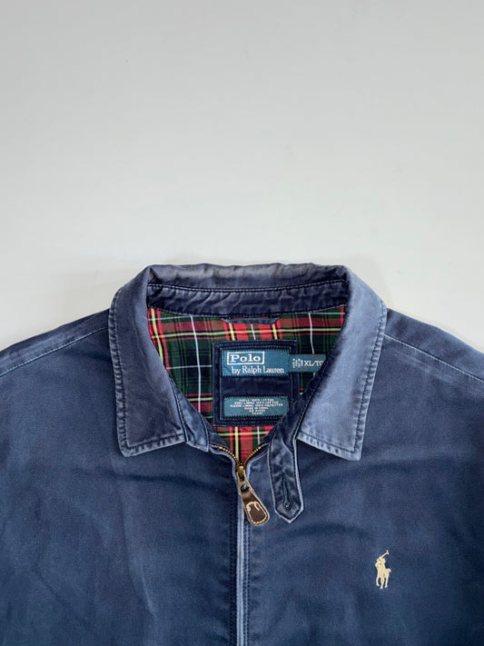 Polo Ralph Lauren Navy Harrington Jacket (XL)