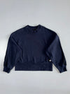 Adidas | 3-Stripe Boxy Crewneck Sweatshirt | Navy Women’s (M)