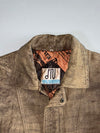 d’nu deNoive Distressed Leather Jacket (L/XL)