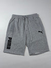 Puma Grey Big Logo Sweat Shorts  (W:30) (L:21)