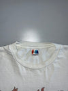 Thailand Elephant Football Souvenir T-Shirt | White (2XL)