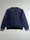 Abercrombie & Fitch Moose Logo Varsity Bomber Jacket – Faded Navy (XL)