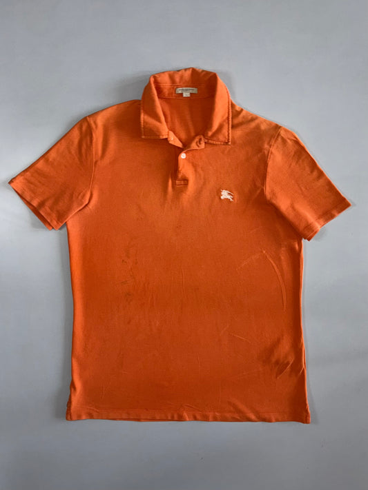 Burberry Polo Shirt in Burnt Orange (XL)