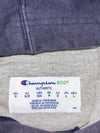 Champion Eco Pullover Hoodie Navy with Grey Lined Hood, (M)