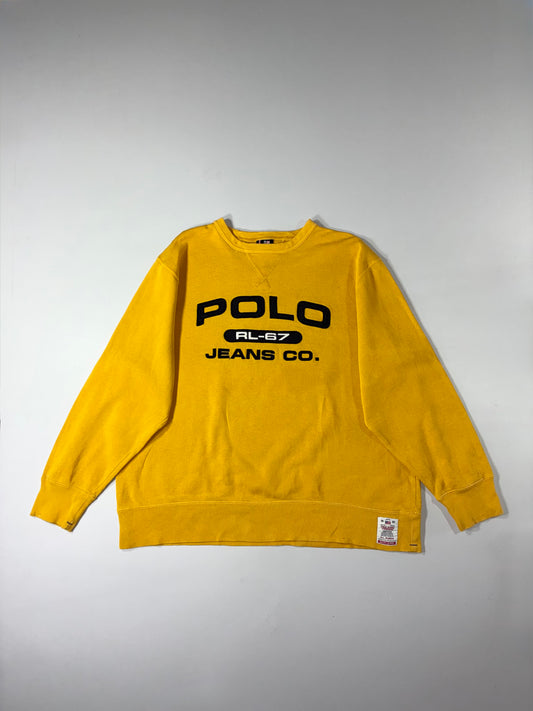 Polo Jeans Co. Ralph Lauren | RL-67 Spellout Crewneck Sweatshirt (2XL)
