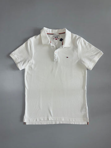 Hilfiger Denim White Polo (S/M)