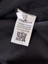 Stone Island Black Ribbed Knit Crewneck Sweater with Sleeve Badge (2XL)