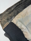 Vintage Va Bene Black Leather Bomber Jacket (2XL)