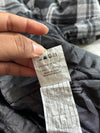 Dickies Black & Grey Hooded Flannel Shirt Jacket – Quilted Lining (XL)