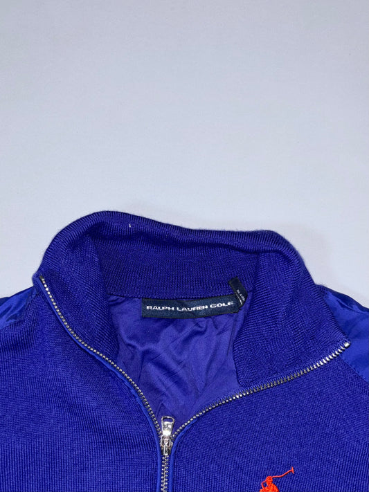 Polo Ralph Lauren Golf Quarter-Zip Sweater (Royal Blue) (XS)