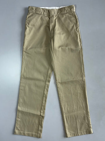Dickies 874 Original Fit Khaki Work Pants (W:30|L:42)