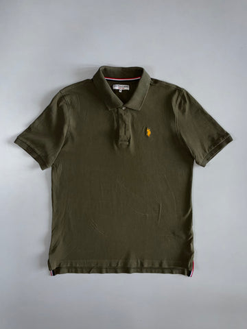U.S. Polo Assn. Short Sleeve Polo Olive/Khaki (L)