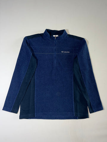 Columbia Half Zip Fleece Pullover – Navy (M)