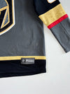Fanatics NHL Vegas Golden Knights #9 Official Licensed Steel Grey Gold Knight Crest Hockey Jersey (M)