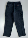 Dickies Black Cargo Combat Pants (W:28|L:37)