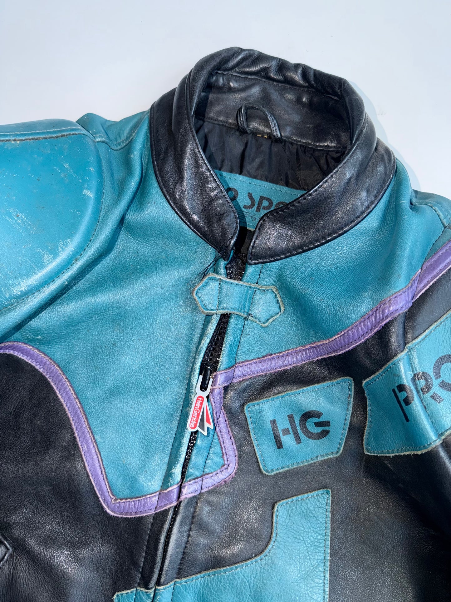 ZVintage Pro Sports Pure Leather  Racing Jacket (PADDED) (M)