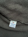Moncler Fleece & Quilted Nylon Hybrid Hooded Jacket (L)