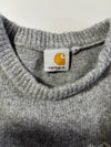 Carhartt Grey Nordic Pattern Knit Crewneck Sweater (M/L)