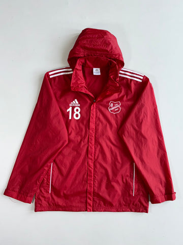 Adidas Red TuS Dabergotz 1929 Football Club Rain Jacket (Xl)
