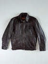 Vintage Premium Original Leather (Furr Inside & Detechable Collar) Jacket (S)