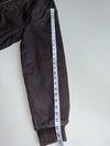 Vintage Stronghold Brown Canvas Hooded Quilted Work Jacket (2XL)