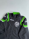 Saller Bad Vilbel FV Black & Green Football Track Jacket – Tech 72 Fit (XL)