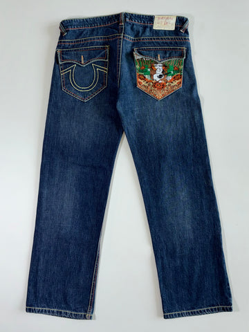 True Religion “Billy” Straight Jeans (W:38|L:43)