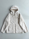 Fila Cream Sherpa Hooded Zip Jacket – Size (XL)