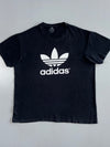 Adidas Originals | Trefoil Logo Tee | Black/White (L)