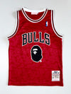 BAPE x Mitchell & Ness NBA Chicago Bulls Hardwood Classics Jersey (M)