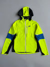 Nike Colorblock Windbreaker Jacket | Neon Yellow Black (S/M)