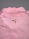 Puma | Striped Full-Zip Track Jacket | Pink/White Women's (S)