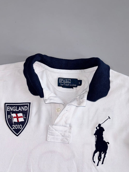 Polo Ralph Lauren | England 2010 Embroidered Logo (L)