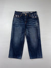 Big Train Dragon Brocade Baggy Jeans (W:38) (L:39)