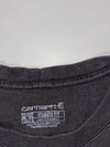 Carhartt Pocket T-Shirt  Faded Black Relaxed Fit (XL)