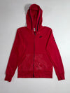 Nike Sportswear | Red Graphic Print Zip Hoodie (S)