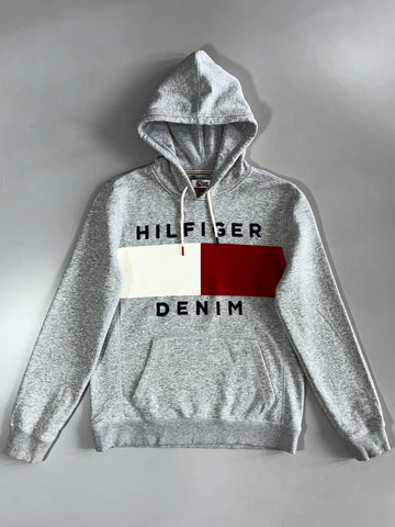 Tommy Hilfiger Denim Flag Logo Hoodie (M)