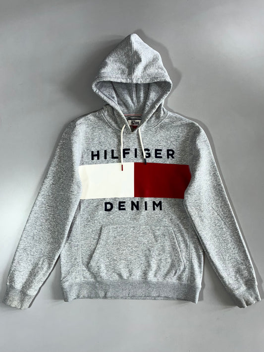 Tommy Hilfiger Denim Flag Logo Hoodie (M)