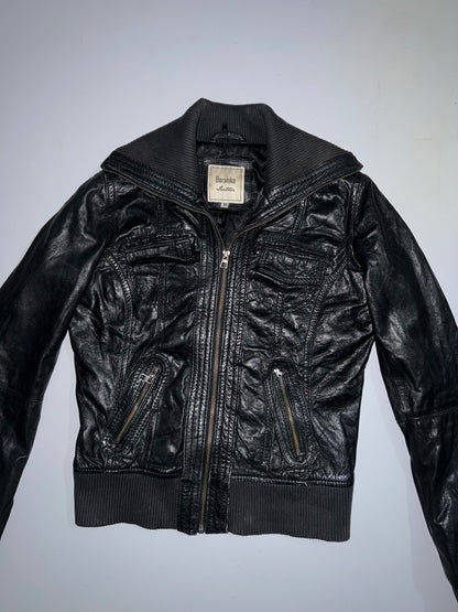 ZBershka Original Leather Jacket (XS)