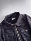 Weekday | Tiger Embroidered Black Zip  Embroidered Jacket (M)