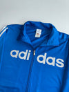 Vintage Adidas Linear Logo Track Jacket – Royal Blue (XL)