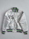 Y2K Nike Sport Research Lab Satin Varsity Bomber Jacket(S)