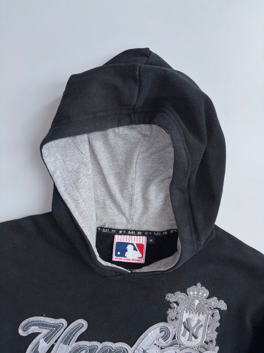 MLB | Yankees Black Embroidered Hoodie | (L)
