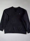 Guess Black Triangle Logo Crewneck Sweatshirt  (XL)